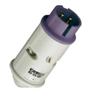 Stecker, 32A2p0h, Kleinsp., IP44, Mennekes 642A