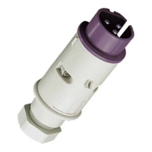Stecker, 16A3p0h, Kleinsp., IP44, Mennekes 662A