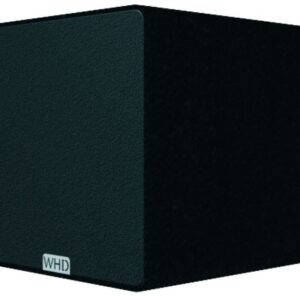 WHD QB 200-4, Lautsprecher 1-Wege HiFi-Box, schwarz 103-200-04-001-00