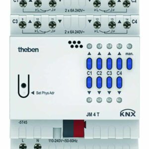 KNX Jalousieaktor 4-fach THEBEN 4940250