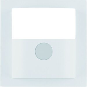 KNX S.1/B.x Abdeckung für Bewegungsmelder-Modul, polarweiß matt, Berker 80960409