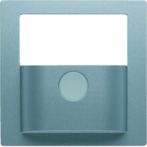 KNX S.1/B.x Abdeckung für Bewegungsmelder-Modul, alu matt, Berker 80960483