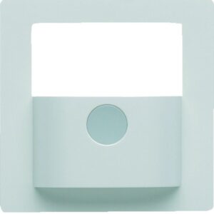 KNX Q.x Abdeckung für Bewegungsmelder-Modul, polarweiß samt, Berker 80960429
