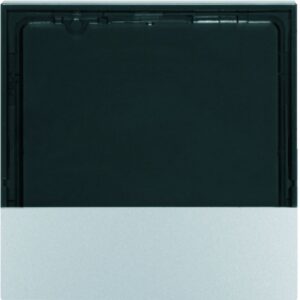 KNX S.1/B.x Abdeckung für RTR/RC, alu matt, Berker 80960183