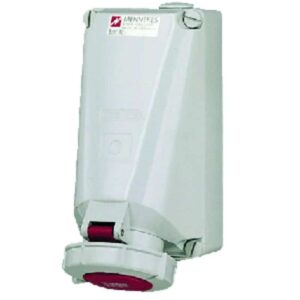 Wanddose, 16A4p6h400V, IP67, Mennekes 5511
