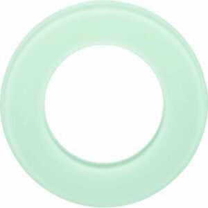 Serie Glas Rahmen 1fach, polarweiß glänzend, Berker 109109