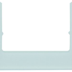 Designrahmen eckig Glas, alu, Berker 13196414