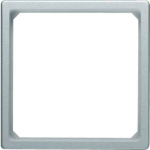 Q.x Zwischenring für Zentralstück 50x50mm, alu samt, Berker 11096074