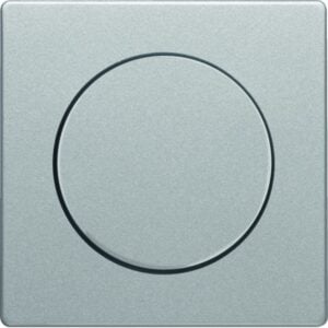 Q.x Zentralstück für Drehdimmer, alu samt, Berker 11376084