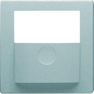 KNX Q.x Abdeckung für Bewegungsmelder-Modul, alu samt, Berker 80960421