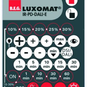 Optionale Infrarot-Fernbedienung BEG 92122