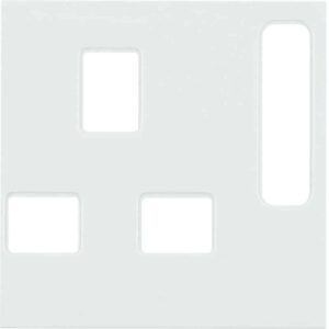 Zentralstück für Steckdosen, British Standard abschaltbar Berker S.1/B.3/B.7 pol, Berker 3313078989