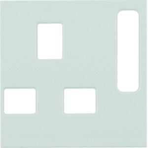 Zentralstück für Steckdosen, British Standard abschaltbar Berker S.1/B.3/B.7 pol, Berker 3313079909