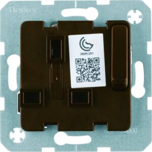 Steckdosen-Einsatz mit Schutzkontakt, British Standard abschaltbar Modul-Einsätz, Berker 53420211