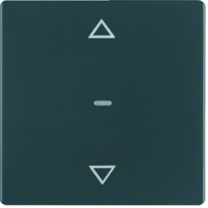 KNX-RF Q.x Funktaste Jalousie anthrazit samt, Berker 85245226