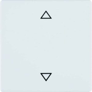 KNX-RF Q.x Funktaste Jalousie polarweiß samt, Berker 85245229
