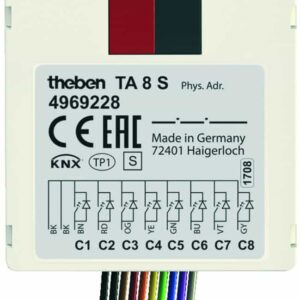 KNX-Tasterschnittstelle Binäreingang 8-fach THEBEN 4969228
