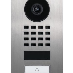 Frontblende für DoorBird D1101V Unterputz, Edelstahl V2A, gebürstet, DoorBird 423867406