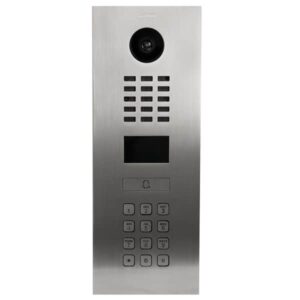 Frontblende für DoorBird D2101KV, Edelstahl V2A, gebürstet, DoorBird 423866607