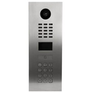Frontblende für DoorBird D2101KV, Edelstahl, pulverbeschichtet, seidenmatt, DB 703, DoorBird 423868076