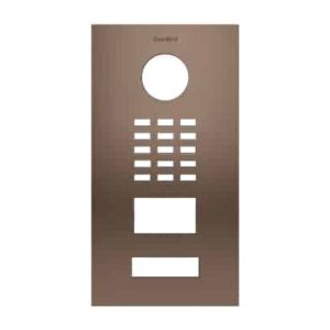 Frontblende für DoorBird D2101V, Echte Baubronze, DoorBird 423871281