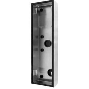 DoorBird D2102KV Aufputz Montagerückgehäuse, Edelstahl V4A (salzwasser- und flugrostbeständig), gebürstet, DoorBird 423871120