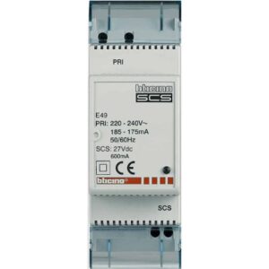 SCS NETZGERAET KOMPAKT 600MA BTICINO E49