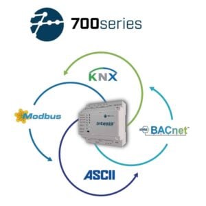 Intesis KNX Gateway Serial und IP ASCII, BACnet oder Modbus  - 600 points IN701KNX6000000