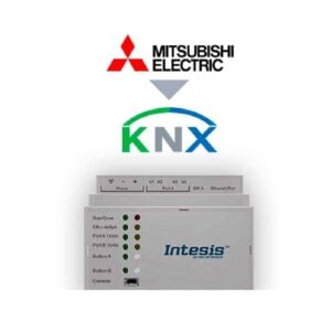 Gateway von MITSUBISHI ELECTRIC nach KNX bis zu 100 Innengeräte Intesis by HMS INKNXMIT100C000
