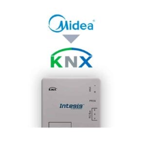 Gateway von MIDEA nach KNX bis zu 64 Innengeräte Intesis by HMS INKNXMID064I000