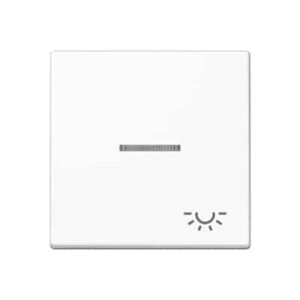 Wippe, Symbol Licht, Linse, Lichtleiter, für beleuchtbare Taster JUNG A590KO5LWW