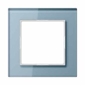Glasrahmen, 1 fach, 84 x 84 mm JUNG AC581GLBLGR