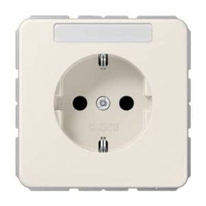 SCHUKO-Steckdose, 16 A 250 V ~, Schriftfeld, bruchsicher JUNG CD1520BFNA
