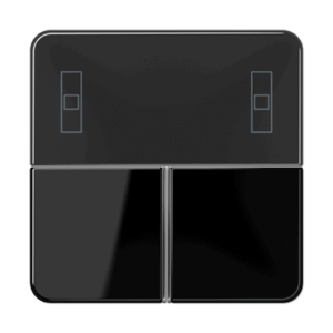 Tastensatz, komplett, für Kompakt-Raumcontroller-Modul Art.-Nr.: 4093 KRM TS D JUNG CD4093TSASW