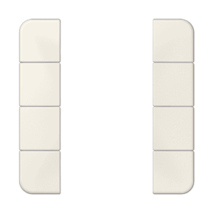 Tastensatz, 4 fach, komplett JUNG CD504TSA