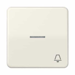 Wippe, Symbol Klingel, Linse, Lichtleiter, für beleuchtbare Taster JUNG CD590KO5K