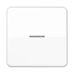 Wippe, Linse, Lichtleiter, für Wipp-Kontrollschalter, Tast-Kontrollschalter, beleuchtbare Taster und Taster BA 1 fach Tasterstellung und Mittenstellung JUNG CD590KO5WW