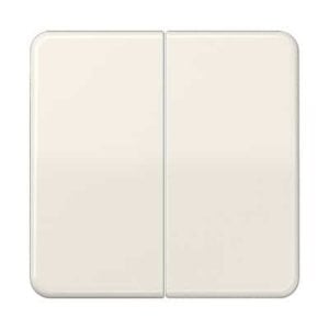Wippe, für Serien-Wippschalter, Serien-Tastschalter, Doppel-Wechsel-Wippsch., Doppel-Wechsel-Tastsch., Doppel-Taster, Multi-Switch und Taster BA 2 fach JUNG CD595