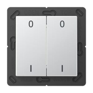 EnOcean Funk-Wandsender, Symbole 01, 4-kanalig JUNG ENOA595-01AL