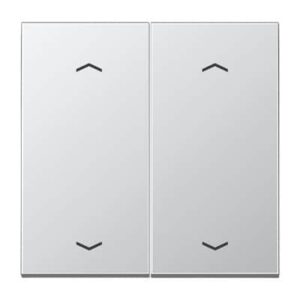 EnOcean Funk-Wandsender, Pfeil-Symbole Auf/Ab, 4-kanalig JUNG ENOAL2995MP-L