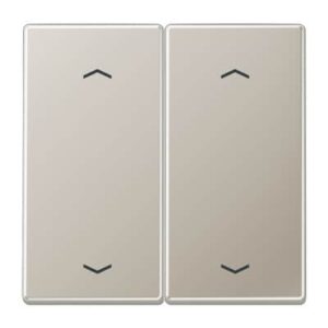EnOcean Funk-Wandsender, Pfeil-Symbole Auf/Ab, 4-kanalig JUNG ENOES2995MP-L