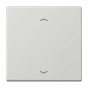 EnOcean Funk-Wandsender, Pfeil-Symbole Auf/Ab, 2-kanalig JUNG ENOLS990PLG