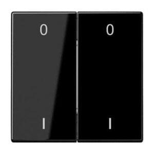 EnOcean Funk-Wandsender, Symbole 01, 4-kanalig JUNG ENOLS995-01SW