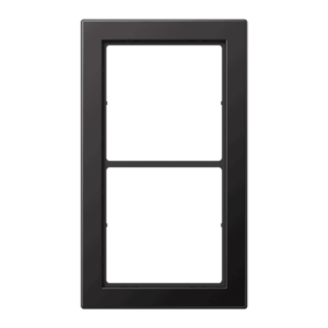 Rahmen, 2 fach, flaches Design, für waagerechte und senkrechte Kombination JUNG FDAL2982D