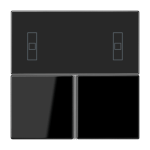 Tastensatz, komplett, für Kompakt-Raumcontroller-Modul Art.-Nr.: 4093 KRM TS D JUNG LS4093TSASW