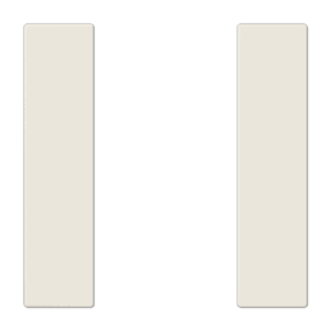 Tastensatz, 1 fach, komplett JUNG LS501TSA