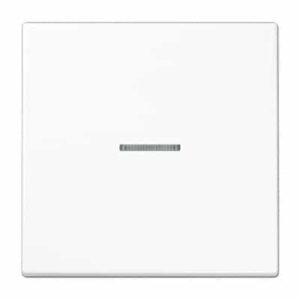 Wippe, Linse, Lichtleiter, für Wipp-Kontrollschalter, Tast-Kontrollschalter, beleuchtbare Taster und Taster BA 1 fach Tasterstellung und Mittenstellung JUNG LS990KO5WW