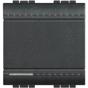 Taster Schließer SK 2M Anthrazit Bticino L4005M2N