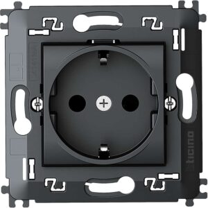 LL - GER STD 2P+T AUTOM. MONOBL. ANTHRACITE Bticino L4141MA