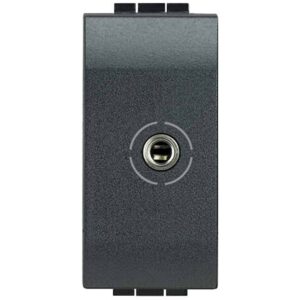 Anschlussdose JACk 3 5 Anthrazit Bticino L4280